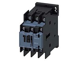 SIEMENS Stykač AC-3, 17A/7,5kW/400V, 3pólový, AC 110V/50Hz 120V/60Hz 1 NO + 1 NC, připojení kruhovým kabelem