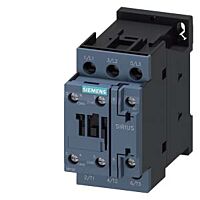 SIEMENS Stykač AC-3, 25A/11kW/400V, 3pólový, AC 48V/50Hz 1 NO + 1 NC, šroubová svorka