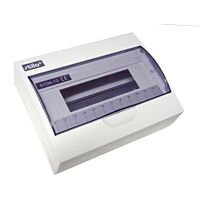 SEZ Skříň STI615-12, 12TE, na omítku průhledná dvířka IP30