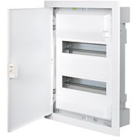 OEZ Skříň RZA-Z-2S28, 28TE, pod omítku, plechové dveře, IP30