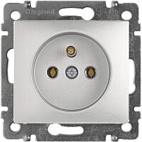 LEGRAND Zásuvka VALENA 770196 hliník