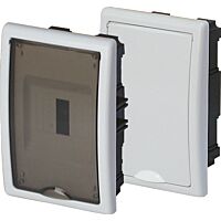 OEZ Skříň RZG-Z-1T4, 4TE, pod omítku,průhledné dveře IP40