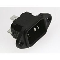 OMEGA Zásuvka PX 580/63 Faston přístrojová