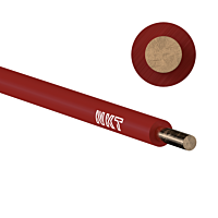 Vodič H07V-U 6 rudý (CY)