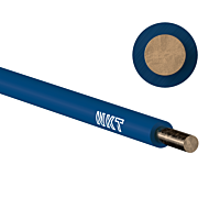 Vodič H07V-U 10 modrý (CY)