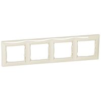 LEGRAND Rámeček VALENA 774354 čtyřnásobný béžová