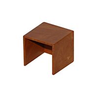 MALPRO Kryt 25x20 koncový plast imitace tmavé dřevo