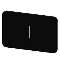SIEMENS Štítek popisný 17,5 x 27 mm, štítek černý, symbol: I*