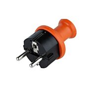 PLASTROL Vidlice WT-40H 250V/16A SCHUKO IP44 oranžová