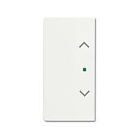 ABB Kryt 2CKA006220A0608 2násobný levý/pravý, symbol „žaluzie“; mechová bílá; SRB-2-884