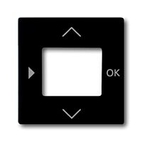 ABB FUTURE Ovladač 2CKA006430A0389 pro přístroje s plovoucím krytem, mechová černá, 6435-885