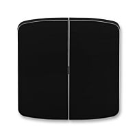 ABB TANGO Ovladač 3558A-A652 N spínače dělený, černá