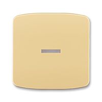 ABB TANGO Ovladač 3558A-A653 D spínače jednoduchý, s průzorem, béžová