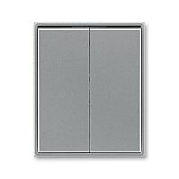 ABB TIME Ovladač 3558E-A00652 36 spínače dělený, ocelová