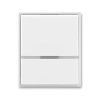 ABB ELEMENT Ovladač 3558E-A00653 01 spínače jednoduchý, s průzorem, bílá/ledová bílá