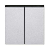 ABB LEVIT Ovladač 3559H-A00652 70 spínače kolébkového dělený, titanová/kouřová černá