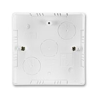 ABB SWING L Krabice 3900J-C00001 B přístrojová, nástěnná, 85x85x28mm, bílá
