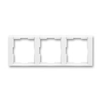 ABB TIME Rámeček 3901F-A00130 03 trojnásobný, vodorovný, bílá/bílá