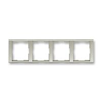 ABB TIME Rámeček 3901F-A00140 32 čtyřnásobný, vodorovný, starostříbrná
