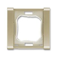 ABB TIME Rámeček 3901F-A00941 K3 jednonásobný (s těsnicí manžetou), IP44, šampaňská