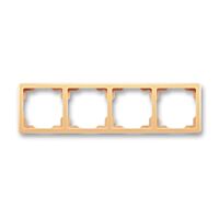 ABB SWING Rámeček 3901G-A00040 D1 čtyřnásobný, pro vodorovnou i svislou montáž, béžová