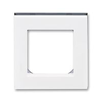 ABB LEVIT Rámeček 3901H-A05010 62 jednonásobný, bílá/kouřová černá