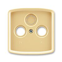 ABB Kryt TANGO 5011A-A00300 D zásuvky anténní s vylamovacím otvorem, béžová