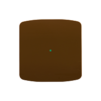 ABB Kryt TANGO 6220A-A01000 H 1násobný, bez potisku; hnědá