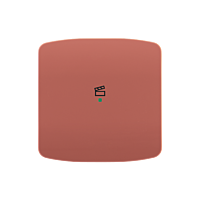 ABB Kryt TANGO 6220A-A01003 R2 1násobný, symbol „scény“; vřesová červená