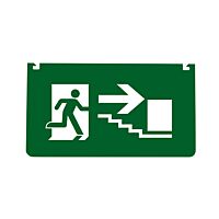 PANLUX Piktogram LED EUROPA - schody dolů