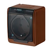 FAMATEL GALATEA Zásuvka SCHUKO IP44