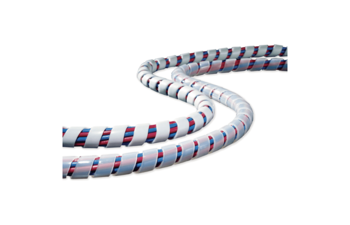 IBOCO Spirála SPIRALITE PA2, ovíjecí, průměr 4/6 bílá