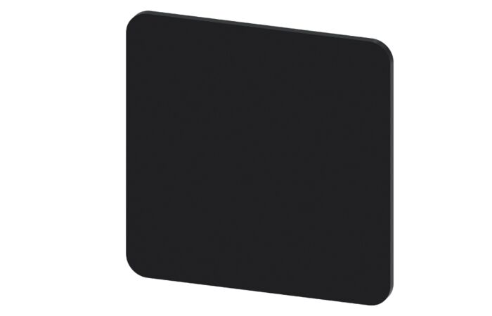 SIEMENS Štítek popisný 27 x 27 mm, štítek černý, bez nápisu