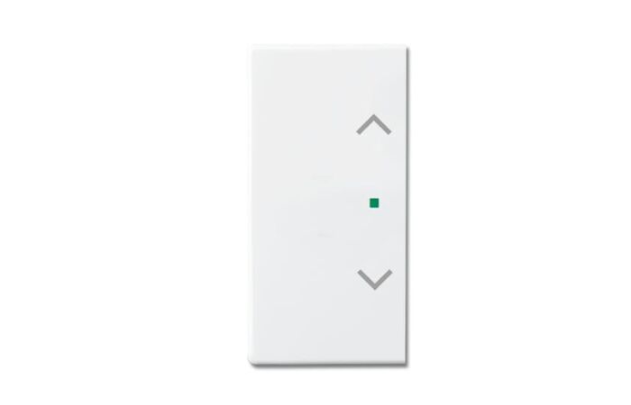 ABB Kryt 2CKA006220A0160 2násobný levý/pravý, symbol „žaluzie“; studio bílá; SRB-2-84