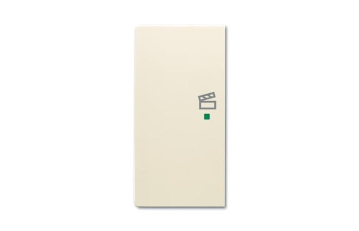 ABB Kryt 2CKA006220A0524 2násobný levý, symbol „scény“; slonová kost; SRS-2-L-82