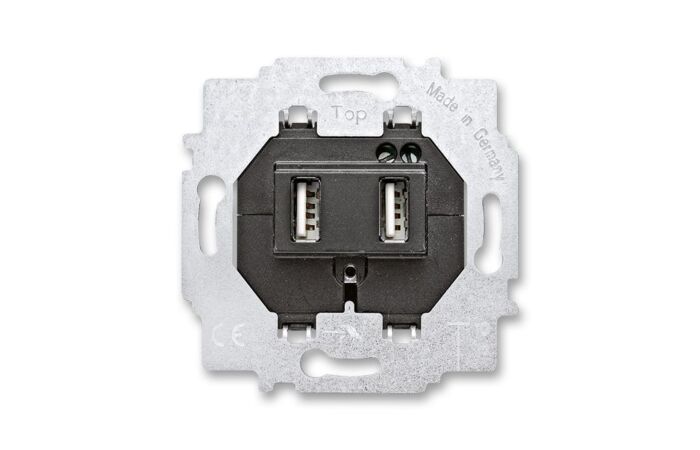 ABB Zásuvka 6400-0-0002 2x USB nabíjecí