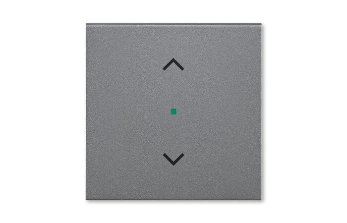 ABB Kryt LEVIT 6220H-A01002 69 1násobný, symbol žaluzie; ocelová