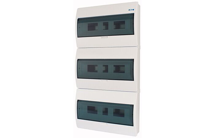 EATON Skříň BC-O-3/54-ECO, 54TE, na omítku, průhledná dvířka, IP40