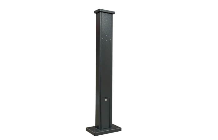 MOREK Stojan MEV001N7021STD pro AC nabíječky, 1520x100x200mm pro 2 nabíječky