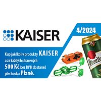 SCHMACHTL - K nákupu produktů KAISER obdržíte plechovku piva