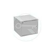 SOLARIX Skříň nástěnná GrandN-9U-66-21-G, 600mm, 19", plné dveře, IP20, šedá