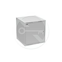 SOLARIX Skříň nástěnná GrandND-12U-66-21-G, DUO, 600mm, 19", plné dveře, IP20, šedá