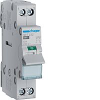 Vypínač 2 pól. s kontrolkou na vstupu 2S