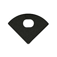 Koncovka pro RS2 s otvorem černá