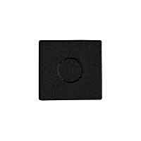 Koncovka bez otvoru pro PW černá