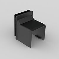 KOPOS Kryt 8629_FB průchodkový Lhd 20X20 černá