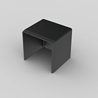 KOPOS Kryt 8641_FB koncový Lhd 40X40 černá