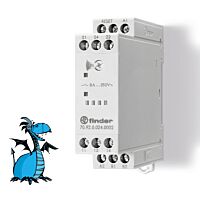 Relé term., 2P/8A, 24V AC/DC, PTC, zkr/p