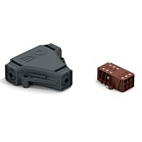 ETELEC Spojka EVO 01D gelová odbočná se svorkou 3x (1÷2,5mm2), IP68