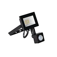 KANLUX Svítidlo GRUN NV LED-10-B-SE 10W 800lm 4000K reflektor s čidlem IP44